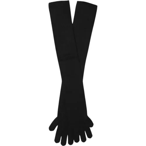 Gloves, female, , Size: ONE SIZE Luxury Long Gloves - Max Mara - Modalova