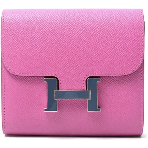 Pre-owned Wallets, female, , Size: ONE SIZE Pre-owned Leather wallets - Hermès Vintage - Modalova