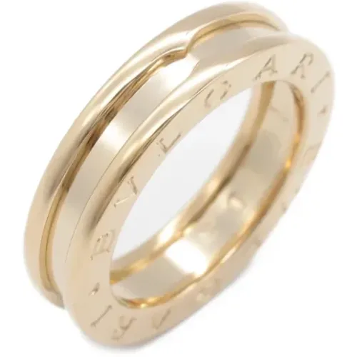 Pre-owned Jewellery, female, , Size: ONE SIZE Pre-owned Rose Gold rings - Bvlgari Vintage - Modalova