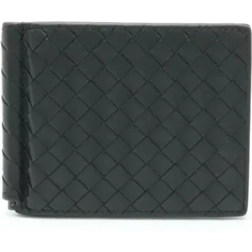 Pre-owned Leather wallets , male, Sizes: ONE SIZE - Bottega Veneta Vintage - Modalova