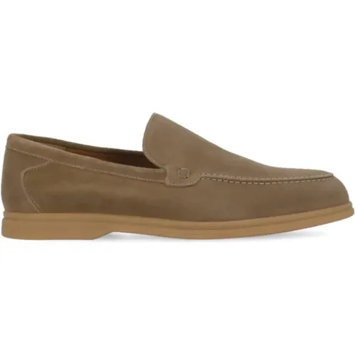 Suede Leather Loafers , male, Sizes: 7 UK, 10 UK, 7 1/2 UK - Doucal's - Modalova