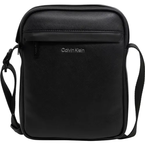 Messenger Bags, male, , Size: ONE SIZE Stylish Crossbody Bag with Adjustable Strap - Calvin Klein - Modalova