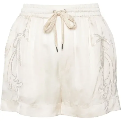 Weiße Shorts für Frauen Pinko - pinko - Modalova