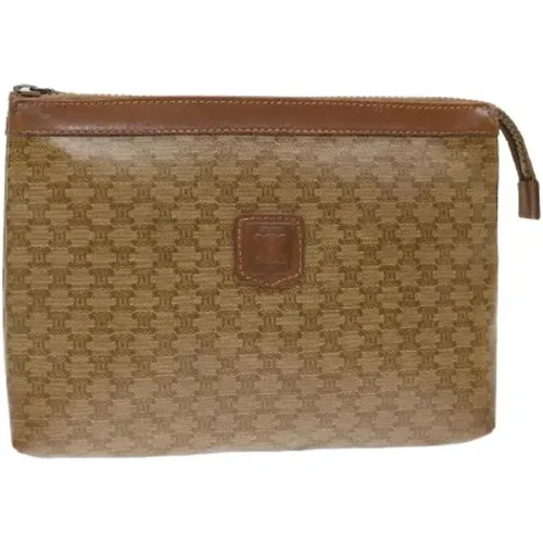 Pre-owned Clutches, female, , Size: ONE SIZE Pre-owned Canvas celine-bags - Celine Vintage - Modalova