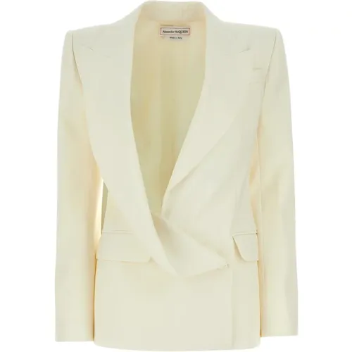 Blazers, female, , Size: XS Elevate Your Wardrobe with this Women`s Blazer - alexander mcqueen - Modalova