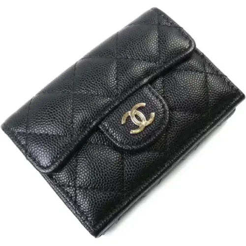 Pre-owned Leather wallets , female, Sizes: ONE SIZE - Chanel Vintage - Modalova