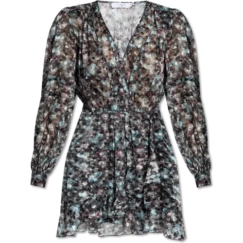 Short Dresses, female, , Size: M Dress with floral motif Risli - IRO - Modalova