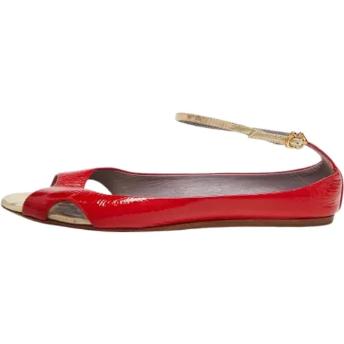 Pre-owned Flats, female, , Size: 9 US Pre-owned Leather flats - Anya Hindmarch Pre-owned - Modalova