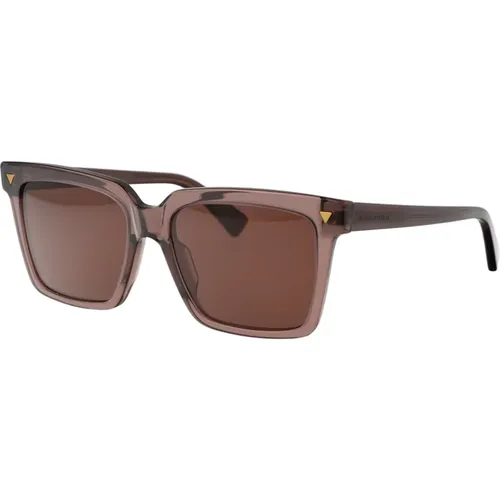 Stylish Sunglasses Bv1254S , female, Sizes: 55 MM - Bottega Veneta - Modalova