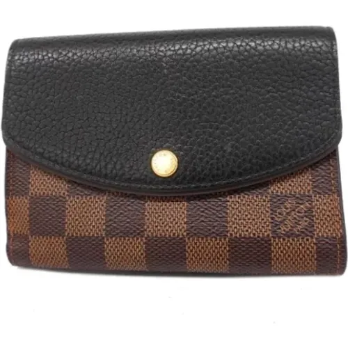 Pre-owned Canvas wallets , female, Sizes: ONE SIZE - Louis Vuitton Vintage - Modalova