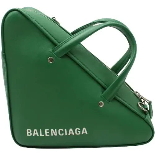 Pre-owned Handbags, female, , Size: ONE SIZE Pre-owned Leather handbags - Balenciaga Vintage - Modalova