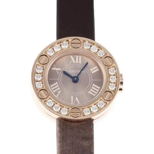 Pre-owned Metal watches , female, Sizes: ONE SIZE - Cartier Vintage - Modalova