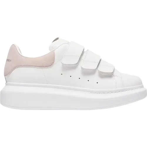 Weiße Patchouli Leder Sneakers - alexander mcqueen - Modalova