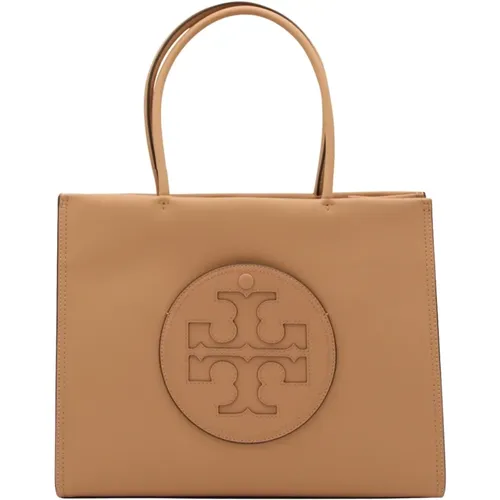 Geflochtene Ella Bio Kleine Tote Tasche, Taschen mit Logo-Detail - TORY BURCH - Modalova