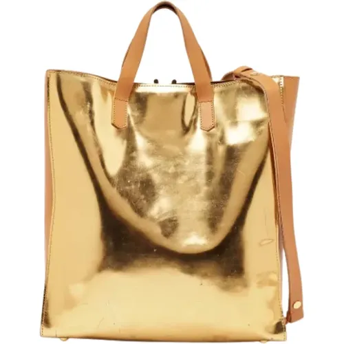 Pre-owned Tote Bags, female, , Size: ONE SIZE Pre-owned Leather totes - Marni Pre-owned - Modalova