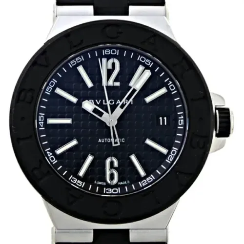 Pre-owned Glass watches , male, Sizes: ONE SIZE - Bvlgari Vintage - Modalova