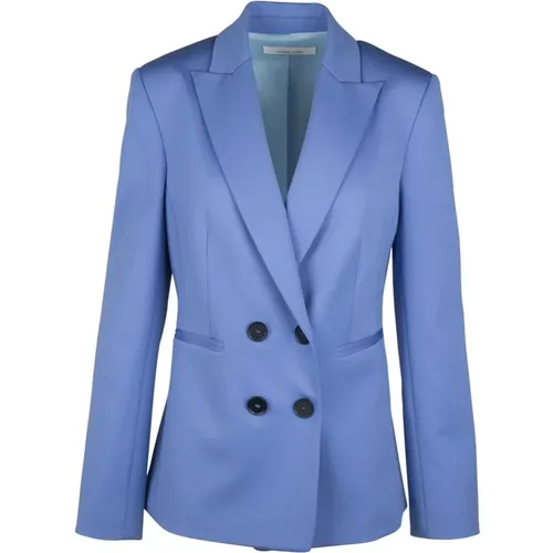 Blazers, female, , Size: M Modern Double-Breasted Blazer - Liviana Conti - Modalova