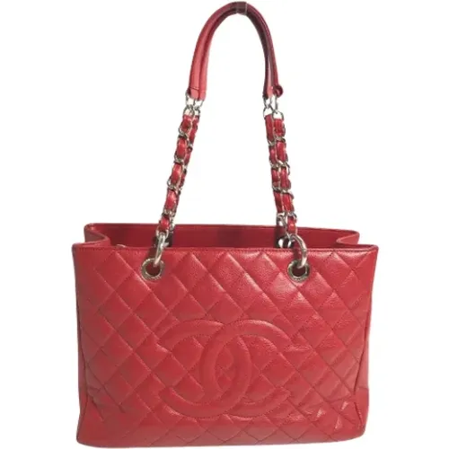 Pre-owned Tote Bags, female, , Size: ONE SIZE Pre-owned Leather chanel-bags - Chanel Vintage - Modalova