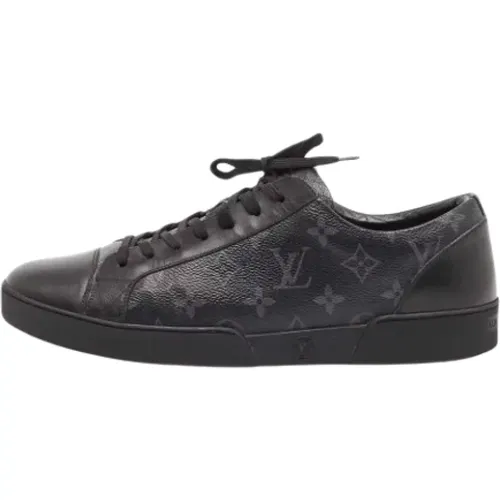 Pre-owned Sneakers, male, , Size: 11 US Pre-owned Canvas sneakers - Louis Vuitton Vintage - Modalova