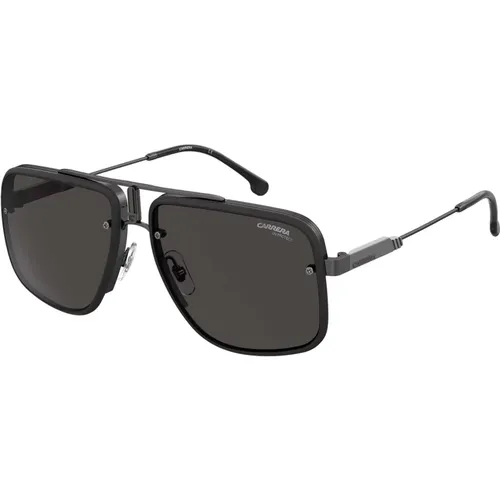 Sunglasses, male, , Size: 59 MM /Grey Sunglasses Glory II - Carrera - Modalova