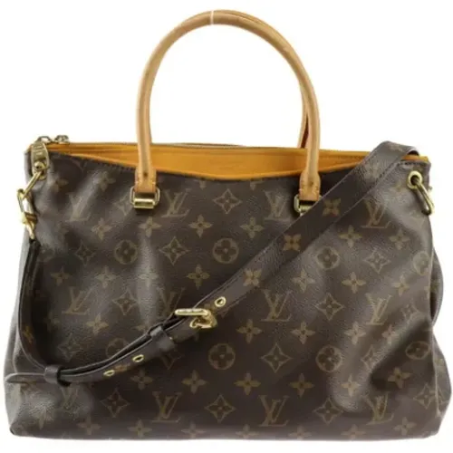 Pre-owned Tote Bags, female, , Size: ONE SIZE Pre-owned Canvas louis-vuitton-bags - Louis Vuitton Vintage - Modalova