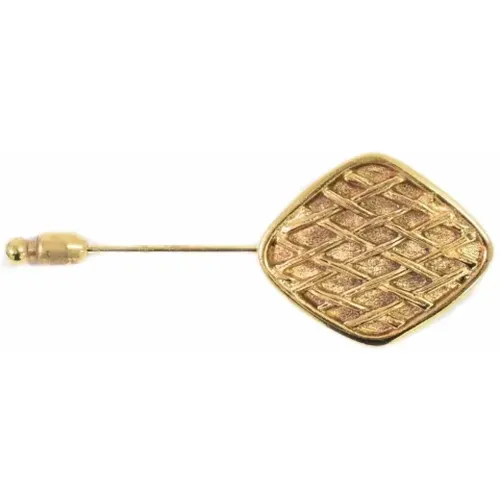 Pre-owned Jewellery, female, , Size: ONE SIZE Pre-owned Metal brooches - Chanel Vintage - Modalova