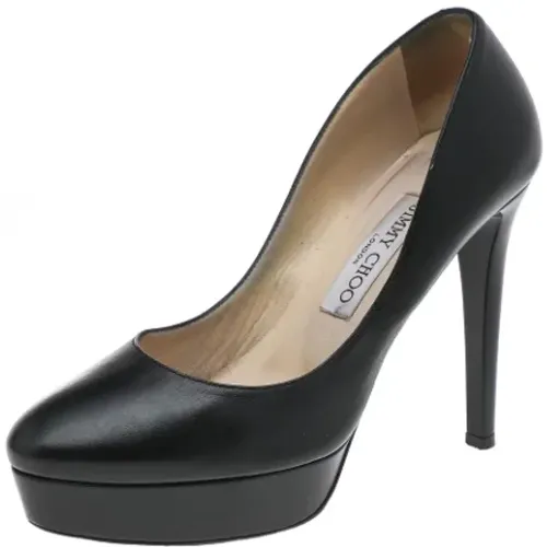 Pre-owned Pumps, female, , Size: 7 US Pre-owned Leather heels - Jimmy Choo Pre-owned - Modalova