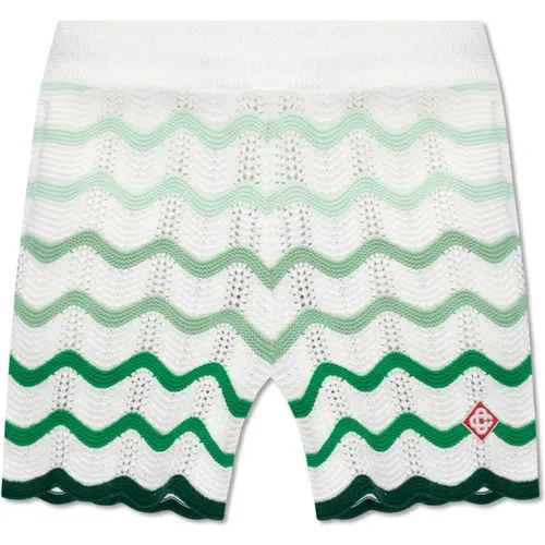 Crochet shorts , male, Sizes: L - Casablanca - Modalova