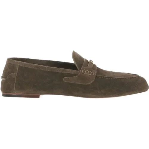 Loafers, male, , Size: 7 1/2 US Classic Slip-On Loafer Shoes - Gucci - Modalova