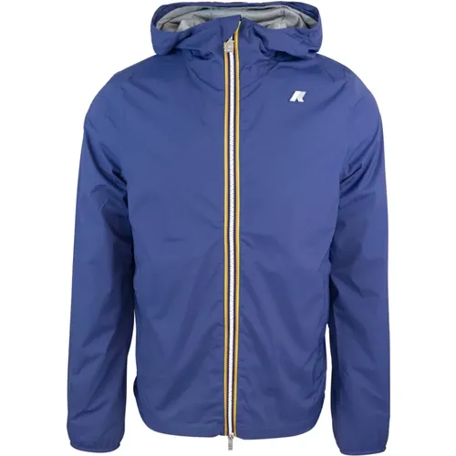 Light Jackets, male, , Size: M Waterproof Windbreaker Coat - K-way - Modalova