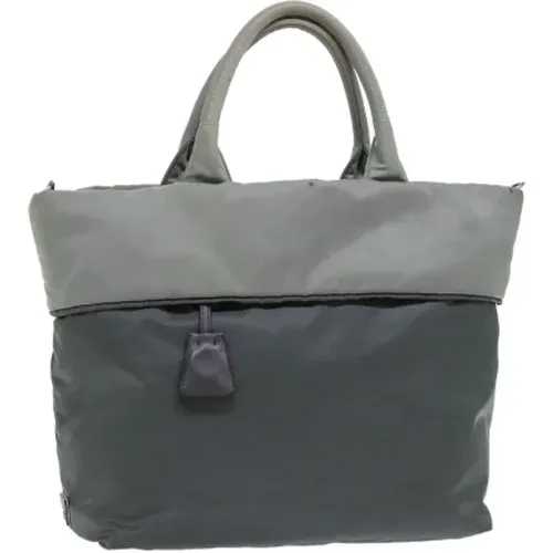 Pre-owned Tote Bags, female, , Size: ONE SIZE Pre-owned Nylon prada-bags - Prada Vintage - Modalova