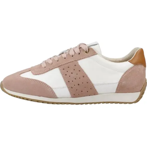 Stylische Damensneakers , Damen, Größe: 38 EU - Geox - Modalova