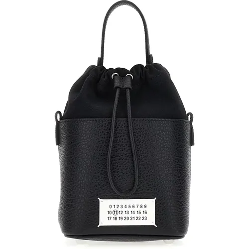 Handbags, female, , Size: ONE SIZE 5AC Bucket Bag - Maison Margiela - Modalova