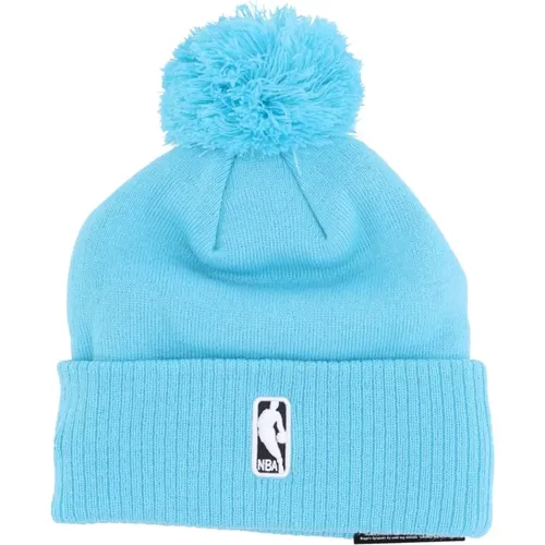 NBA City Night Alt Graphic Pom Pom Hat , male, Sizes: ONE SIZE - new era - Modalova