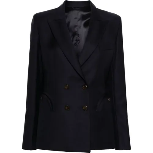 Double-Breasted Blazer , female, Sizes: L - Blazé Milano - Modalova