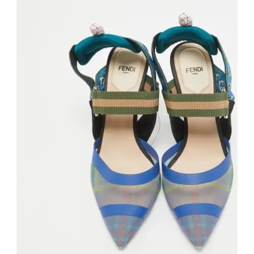 Pre-owned Canvas heels , female, Sizes: 5 UK - Fendi Vintage - Modalova