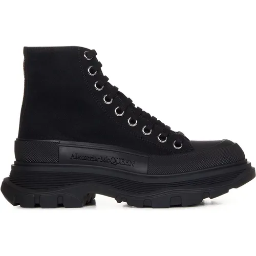 Ankle Boots for Women , female, Sizes: 4 UK, 5 UK, 4 1/2 UK, 3 1/2 UK - alexander mcqueen - Modalova