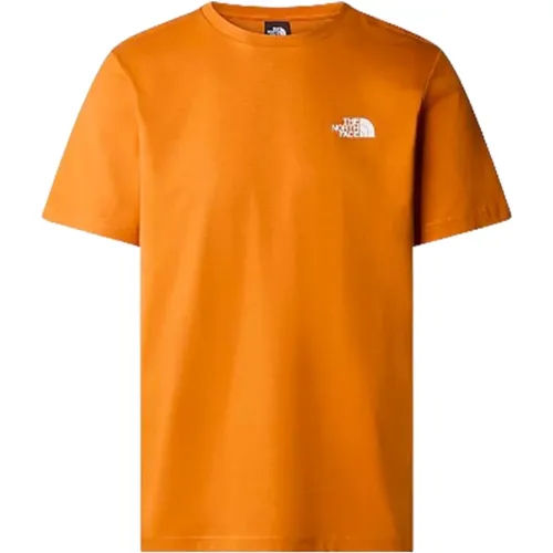 Desert Rust T-Shirt , male, Sizes: XL, M, S, L - The North Face - Modalova