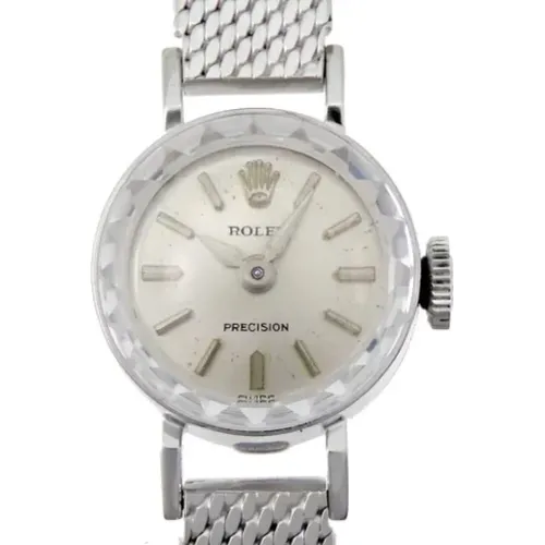 Pre-owned Stainless Steel Rolex Watch , female, Sizes: ONE SIZE - Rolex Vintage - Modalova