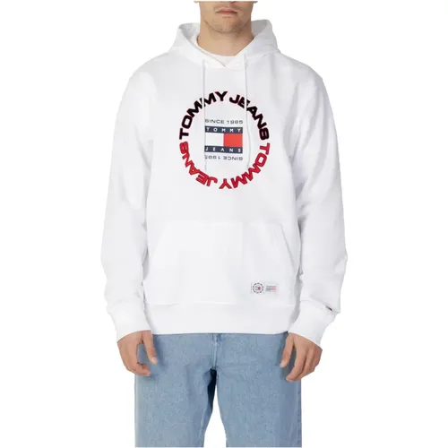 Kapuzenpullover , Herren, Größe: L - Tommy Jeans - Modalova