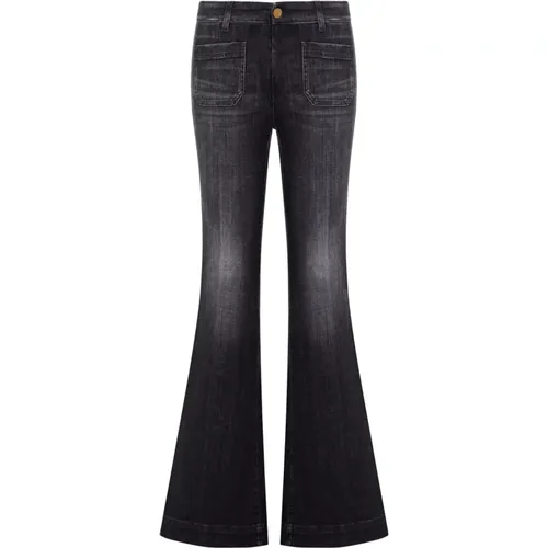 Delphine Boot-cut Jeans , female, Sizes: W27, W25 - Seafarer - Modalova