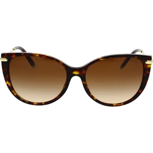 Cat-Eye Sunglasses in Acetate and Metal , female, Sizes: 57 MM - Tiffany - Modalova