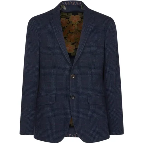 Blazers, male, , Size: XL Jersey Jacket Roma Style - ETRO - Modalova