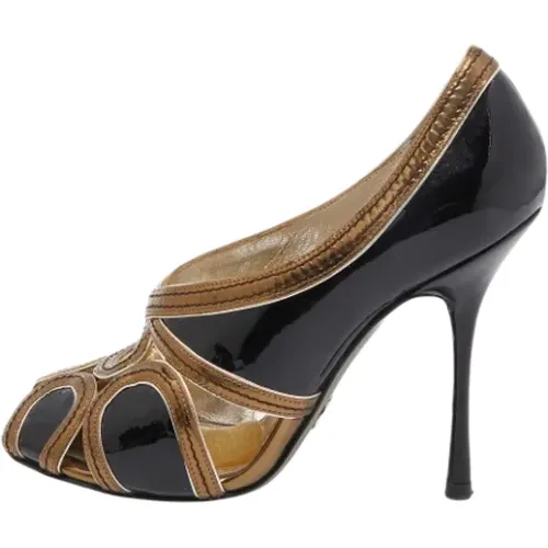 Pre-owned Pumps, female, , Size: 6 1/2 US Pre-owned Leather heels - Dolce & Gabbana Pre-owned - Modalova