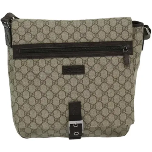 Pre-owned Cross Body Bags, female, , Size: ONE SIZE Pre-owned Canvas gucci-bags - Gucci Vintage - Modalova