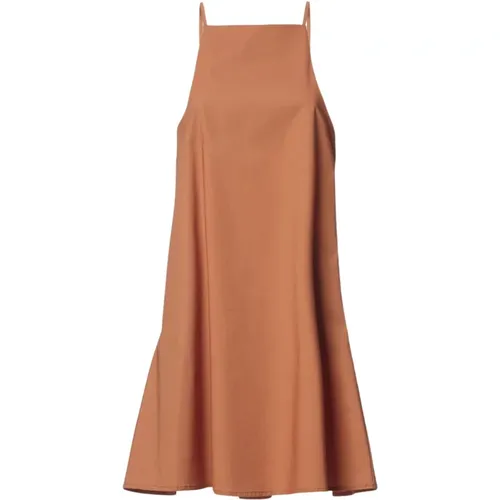 Flared Dress , female, Sizes: L, S, M, XS - Manila Grace - Modalova