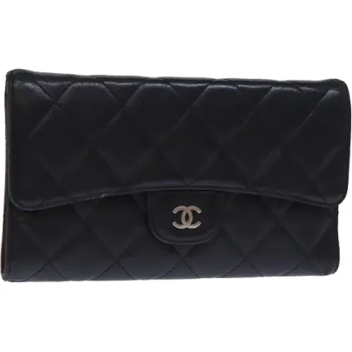 Pre-owned Leather wallets , female, Sizes: ONE SIZE - Chanel Vintage - Modalova