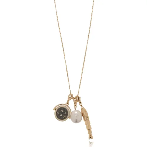 Necklaces, female, , Size: ONE SIZE Necklace with charms - TORY BURCH - Modalova