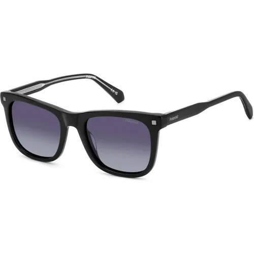 Sunglasses, male, , Size: 53 MM /Grey Shaded Sunglasses - Polaroid - Modalova