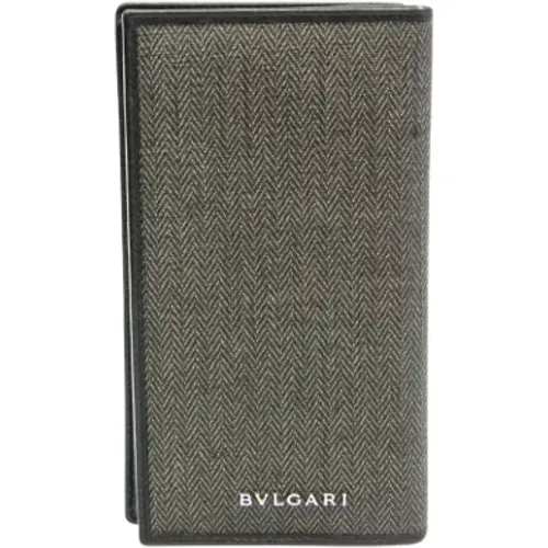 Pre-owned Wallets, female, , Size: ONE SIZE Pre-owned Leather wallets - Bvlgari Vintage - Modalova